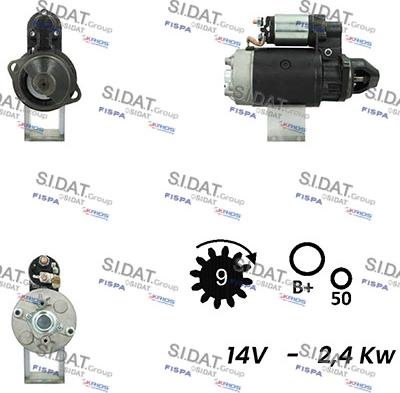 Fispa S12BH0354A2 - Starter www.molydon.hr