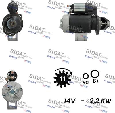 Fispa S12BH0361A2 - Starter www.molydon.hr