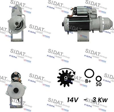 Fispa S12BH0304A2 - Starter www.molydon.hr