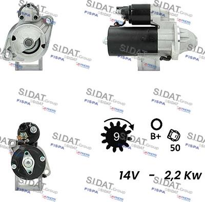 Fispa S12BH0337A2 - Starter www.molydon.hr