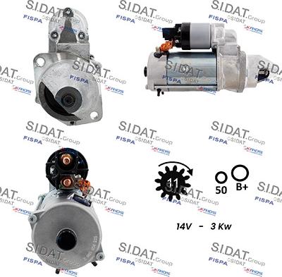 Fispa S12BH0290 - Starter www.molydon.hr