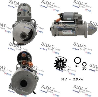 Fispa S12BH0288 - Starter www.molydon.hr