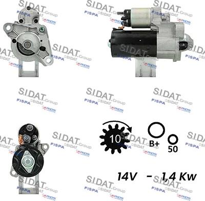 Fispa S12BH0742A2 - Starter www.molydon.hr