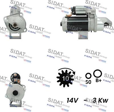 Fispa S12BH0704A2 - Starter www.molydon.hr