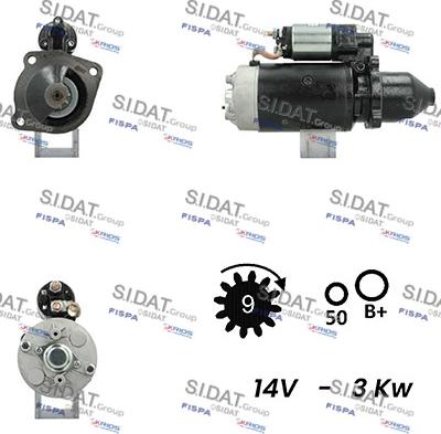 Fispa S12BH0736A2 - Starter www.molydon.hr