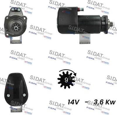 Fispa S12BH0778A2 - Starter www.molydon.hr