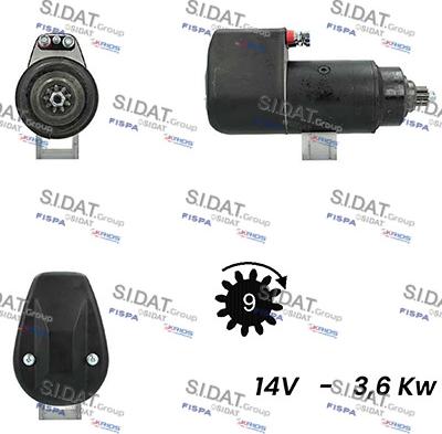 Fispa S12BH0777A2 - Starter www.molydon.hr