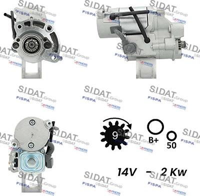 Fispa S12DE0458A2 - Starter www.molydon.hr