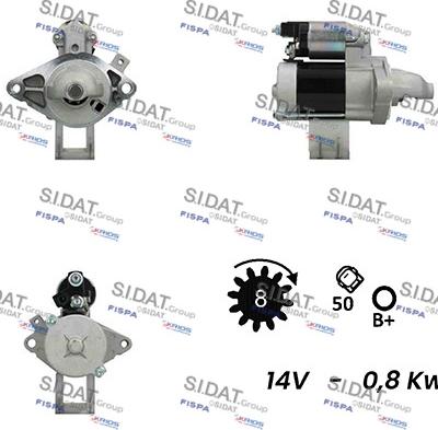 Fispa S12DE0423A2 - Starter www.molydon.hr