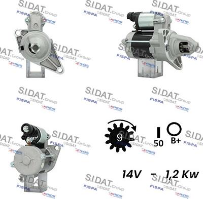 Fispa S12DE0513A2 - Starter www.molydon.hr