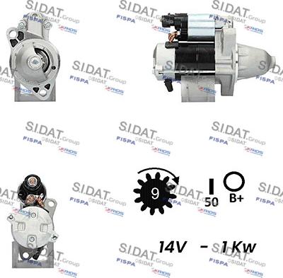 Fispa S12DE0520A2 - Starter www.molydon.hr