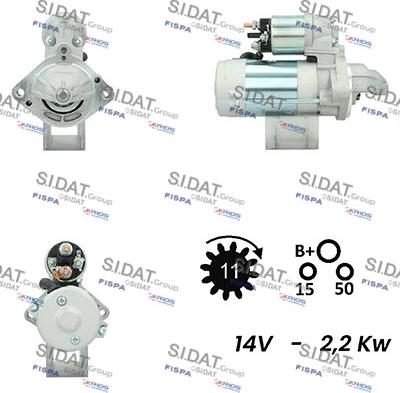 Fispa S12DE0057A2 - Starter www.molydon.hr