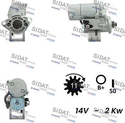 Fispa S12DE0300A2 - Starter www.molydon.hr