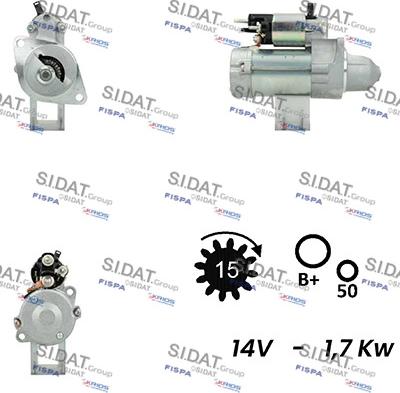 Fispa S12DE0207A2 - Starter www.molydon.hr