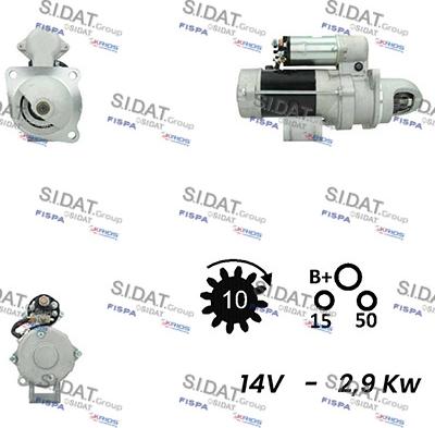 Fispa S12DR0749A2 - Starter www.molydon.hr