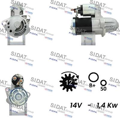 Fispa S12MH0401A2 - Starter www.molydon.hr