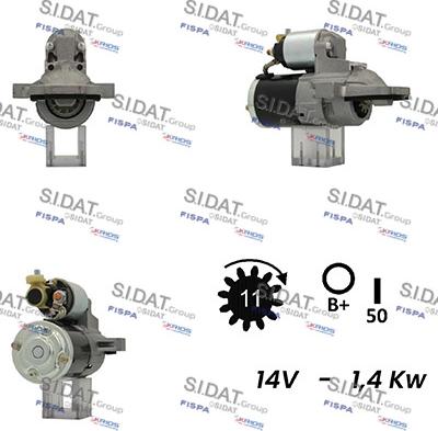 Fispa S12MH0544 - Starter www.molydon.hr