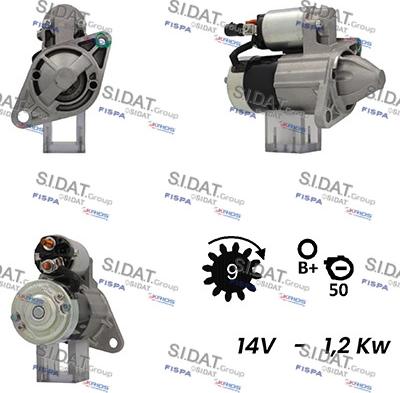 Fispa S12MH0501 - Starter www.molydon.hr