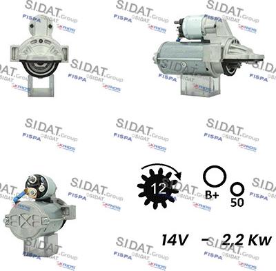 Fispa S12VA0482A2 - Starter www.molydon.hr