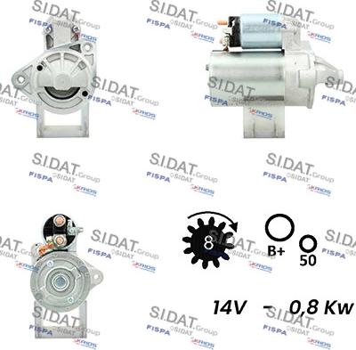 Fispa S12VA0240 - Starter www.molydon.hr