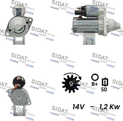 Fispa S12VA0237A2 - Starter www.molydon.hr