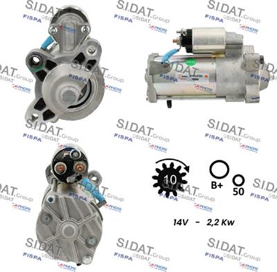 Fispa S12VS0481 - Starter www.molydon.hr