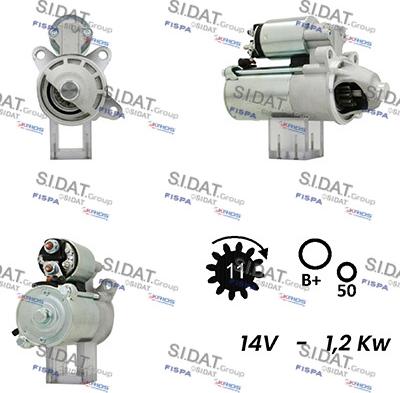 Fispa S12VS0696A2 - Starter www.molydon.hr