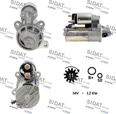 Fispa S12VS0696 - Starter www.molydon.hr