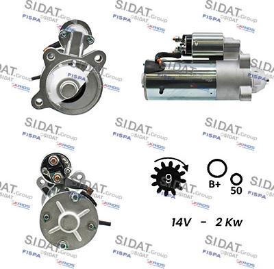 Fispa S12VS0155 - Starter www.molydon.hr