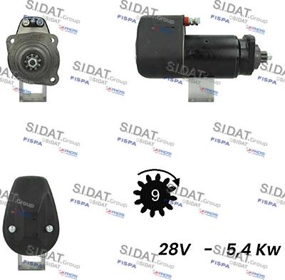 Fispa S24BH0019A2 - Starter www.molydon.hr