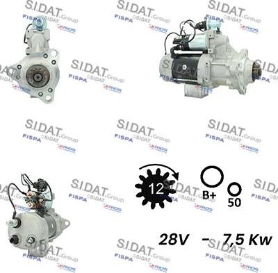 Fispa S24DR0010 - Starter www.molydon.hr