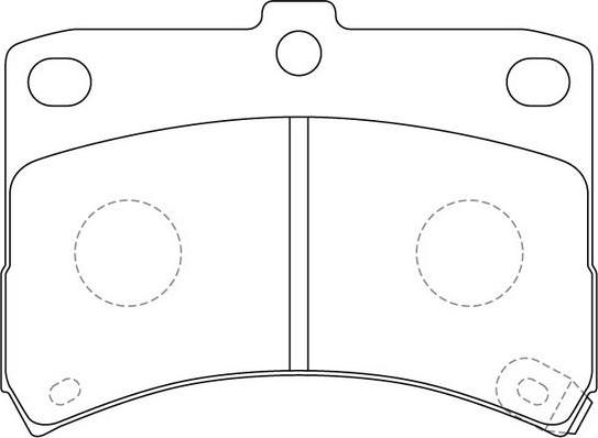 FIT FP6170 - Komplet Pločica, disk-kočnica www.molydon.hr