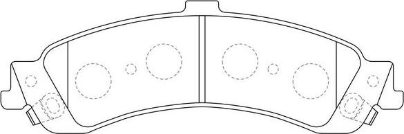 ACDelco 171659 - Komplet Pločica, disk-kočnica www.molydon.hr