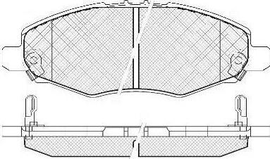 BOSCH BP1216 - Komplet Pločica, disk-kočnica www.molydon.hr