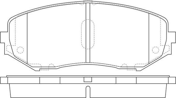 Magneti Marelli T1600MM - Komplet Pločica, disk-kočnica www.molydon.hr