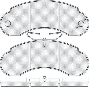 FIT FP1233 - Komplet Pločica, disk-kočnica www.molydon.hr