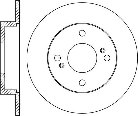 FIT FR0945 - Kočioni disk www.molydon.hr