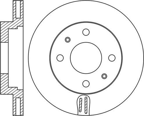 FIT FR0941V - Kočioni disk www.molydon.hr