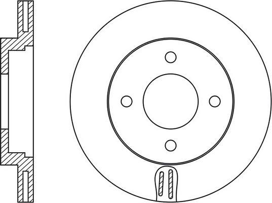 FIT FR0953V - Kočioni disk www.molydon.hr