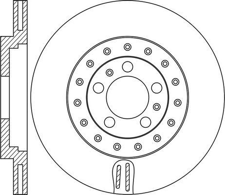 HELLA 8DD 355 113-331 - Kočioni disk www.molydon.hr