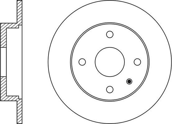 FIT FR0928 - Kočioni disk www.molydon.hr