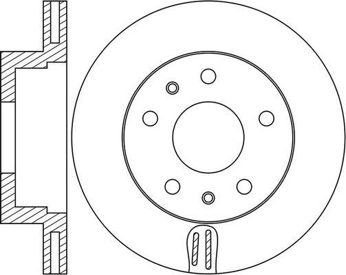 FIT FR0971V - Kočioni disk www.molydon.hr