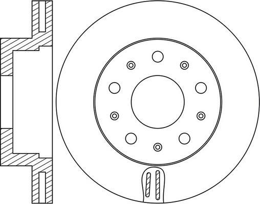 FIT FR0973V - Kočioni disk www.molydon.hr