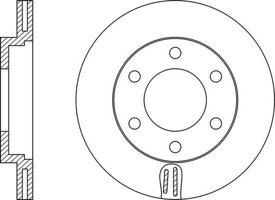 FIT FR0445V - Kočioni disk www.molydon.hr