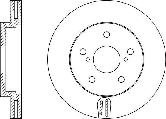 FIT FR0461V - Kočioni disk www.molydon.hr