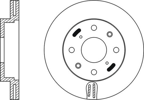 FIT FR0485V - Kočioni disk www.molydon.hr