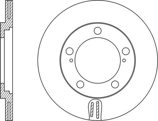 FIT FR0596V - Kočioni disk www.molydon.hr