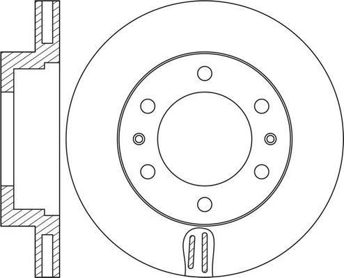 FIT FR0551V - Kočioni disk www.molydon.hr