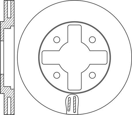 FIT FR0560V - Kočioni disk www.molydon.hr