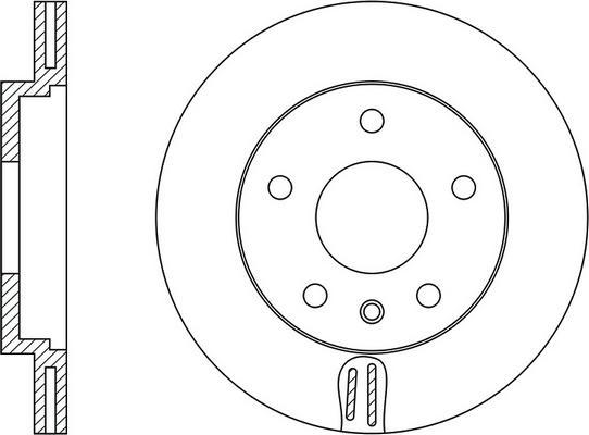 FIT FR0509V - Kočioni disk www.molydon.hr